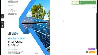 How To Include 28 Watt Finance Offer In Solar Proof