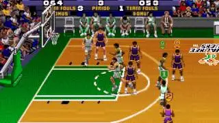 Tecmo Super NBA Basketball (SNES / Super Nintendo) - Vizzed.com GamePlay