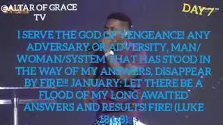 NSPPD || 21 DAYS FASTING AND PRAYER || DAY 7 ||  11TH JANUARY 2026 || PASTOR JERRY EZE