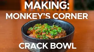Making Monkeys Corner Crack Bowl