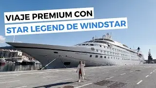 TOUR + REVIEW: Viajamos como reinas 👑 a bordo del crucero Star Legend de Windstar Cruises 🌊