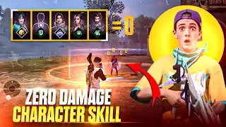 ZERO Damage Character Skill Combination 😲 Ab Koi Nahi Maar Payega 👽 Nalla Free Fire