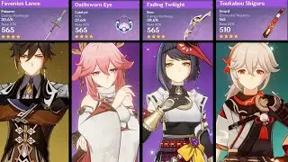 Build Yae Miko Hypercarry Team - F2P Friendly build - Genshin impact
