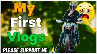 MY FIRST VLOG😍KTM DUKE 200 HYPER RIDE💫PUBLIC RELATIONS VIDEO🥰