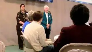 Nebraskans For Peace salute Peg Gallagher