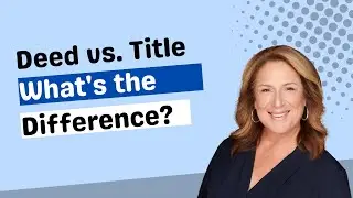 Deed VS Title: What's the difference?  Real Estate Exam Topics Explained || Celeste Linthicum