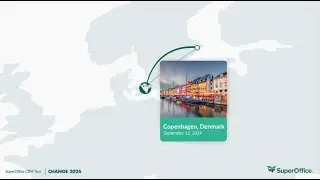 SuperOffice CRM Tour is back: Change 2024