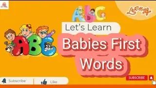 Babies First Words | Kids learning