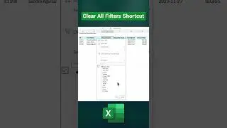 FASTEST Way to Clear All Filters in Excel!
