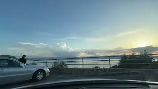 Driving around Lake Ohrid