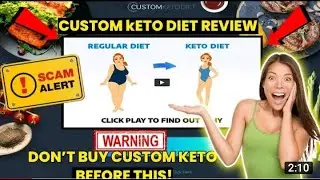 Custom Keto Diet Review 2022! Is it Legit or a Scam