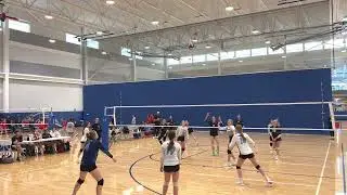 2023 Ohio Finals - Game 5 Set 2: Chaos 15U vs Athlete HQ 15 T Pierce, 19-25