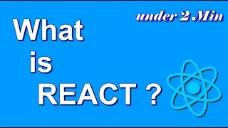Learn What is react Under 2 Minutes