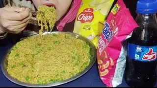 Eating Spicy 🔥Maggi Masala, Lays Chips, Takatak | Eating Show  @SpiceASMR 