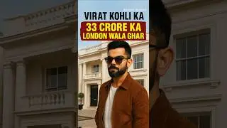 Virat Kohli's ₹33 Crore for London Or Home #viratkohli #london #cricket #house