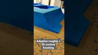 XPE foam CNC milling