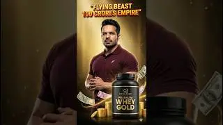 Flying Beast Ka 100 Crore Business | Indian Influencer Reality #shorts
