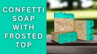 Confetti Cold Process Soap Making | New Dawnz Soapery