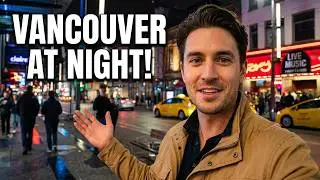 Vancouver nightlife, BC, CANADA 🇨🇦 WALK TOUR of Friday.