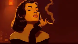 a cigarette, still burning in silence &ndash; 1940s JAZZ