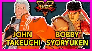 SFV 🥊 John Takeuchi (CODY) VS Bobby Syoryuken (RYU) 🥊 SF5 🥊 Street Fighter 5 🥊 Hype Fight Game