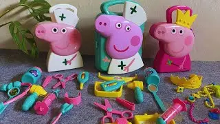 60 MINUTES SATISFYING UNBOXING PEPPA PIG TOYS COLLECTION I PEPPA PIG HOUSE I ASMR TOYS REVIEW