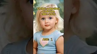The Evolution of Christina Aguilera: Age 1 to 44!