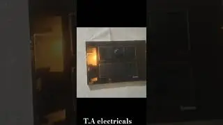 old switch board remove new borard Feting House 🏡 waring #electrical work
