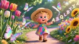 Flower Garden ABC Joy 🌸🔤 Fun Alphabet Song | Learn ABCs for Kids