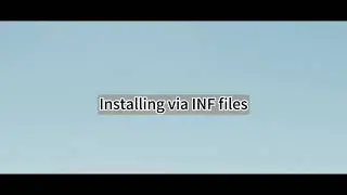 How to install the driver for minisforum computer