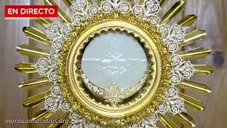 Adoración Eucarística en silencio. Una hora con el Señor expuesto🔥¡Dios mío creo en ti y te amo!