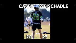 Casey Weischadle Class of 2027 Fall Highlights - Faceoff/Dmid