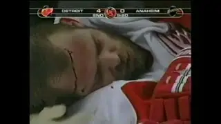 Niedermayer and Pronger crush Holmstrom 5/15/07
