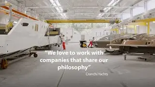 What does it take to build Cranchi's spectacular yachts?