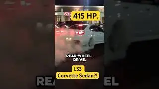 Corvette Sedan с механической коробкой передач? Все забыли Chevy SS #ChevySS #ls3 #SleeperCars #U...