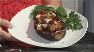 Cooking With Grace - Eggplant Boats