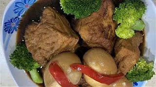 Braised 5 Spice Tofu with Eggs