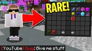 ABUSING My YouTube rank to get OP ITEMS in HYPIXEL SKYBLOCK