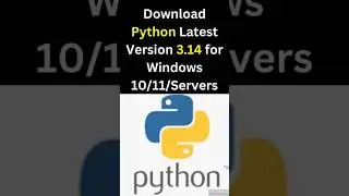Загрузите Python 3.14 для Windows 11, 10 или серверов