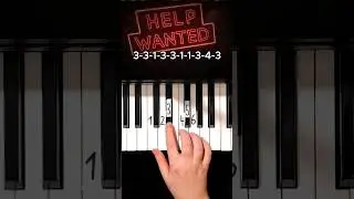 2/3 Never be Alone Shadrow (FNAF) Piano Tutorial #shorts