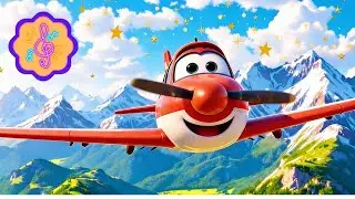 🎵✈️ Canción infantil para dejar tu imaginación volar hasta las estrellas  ⭐ |Avioncito vuela alto ✨