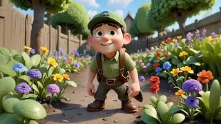 Four Naughty Gnomes Plant Jelly Beans | Funny Garden Song for Kids | Nursery  and Learning Songs
