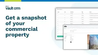 MRI Vault Commercial CRM - Track and List Any Property Type