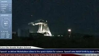 Drone Over SpaceX Hopper During Testing