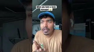 Toxic managers and sick leave 😭🤦&zwj;♂️ #sickleave #funny #manager #toxic #office #comedy