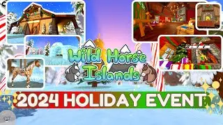 Полный обзор праздничного события 2024 года | Roblox Wild Horse Islands
