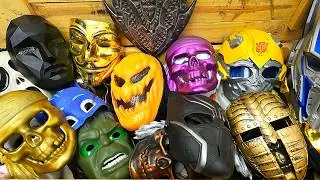 Ultimate Halloween & Hero Mask Collection! V for Vendetta, Transformers & Scary Skull Masks Unboxed
