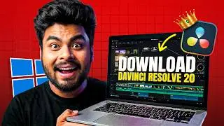 Download DAVINCI RESOLVE for FREE | Install Davinci Resolve 20