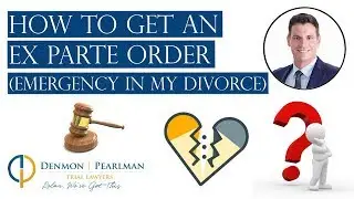 How to Get an Ex Parte Order in Florida (Emergency in my Divorce)