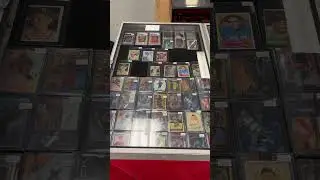 Local card show in Michigan. I try to setup as early as possible when I&rsquo;m a dealer at card shows.
